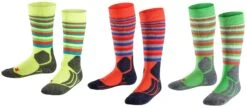 FALKE SK2 STRIPE Kids Kinder Skisocken Collection 2023