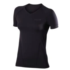 FALKE WOMEN SHORTSLEEVED SHIRT COMFORT WARM -ActionSport Würzburg Shop 39112 women shortsleeve shirt black 2017u56xsunzortea