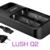 FOC-TEC Lush Q2 Lader Für 18650 / 21700 Lithium Akkus Uvm. -ActionSport Würzburg Shop 500417 lader