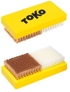 TOKO Base Brush Nylon/Copper Kombi Bürste Zum Ausbürsten Von Wachs