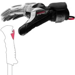 LEKI GRIFFIN PRO 3D Skihandschuh Mit Trigger System UNISEX Collection 2024 -ActionSport Würzburg Shop 653843304 griffin pro 3D white black 2024 4