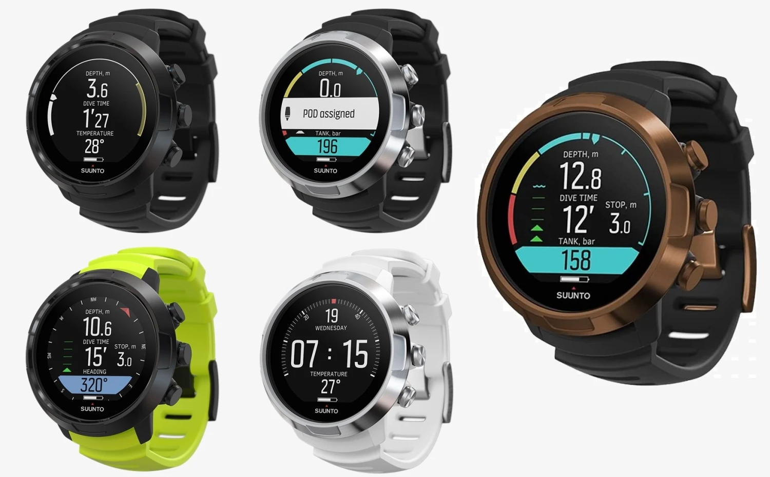 Suunto D5 Tauchcomputer Ohne Sender 3 Suunto D5 Tauchcomputer Ohne Sender