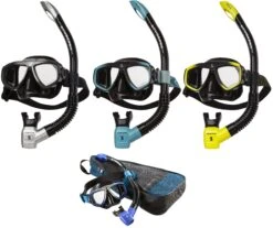 Scubapro ZOOM EVO COMBO SET Mit Spectra Schnorchel Tauchmaske