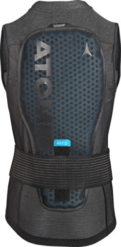 ATOMIC LIVE SHIELD VEST AMID Herren Protektorweste Ski Rückenprotector -ActionSport Würzburg Shop an5205034 1 gho live shield vest amid m all black