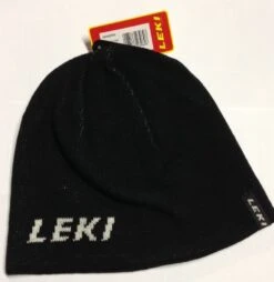 LEKI BEANIE LOGO Wintermütze (black-white)