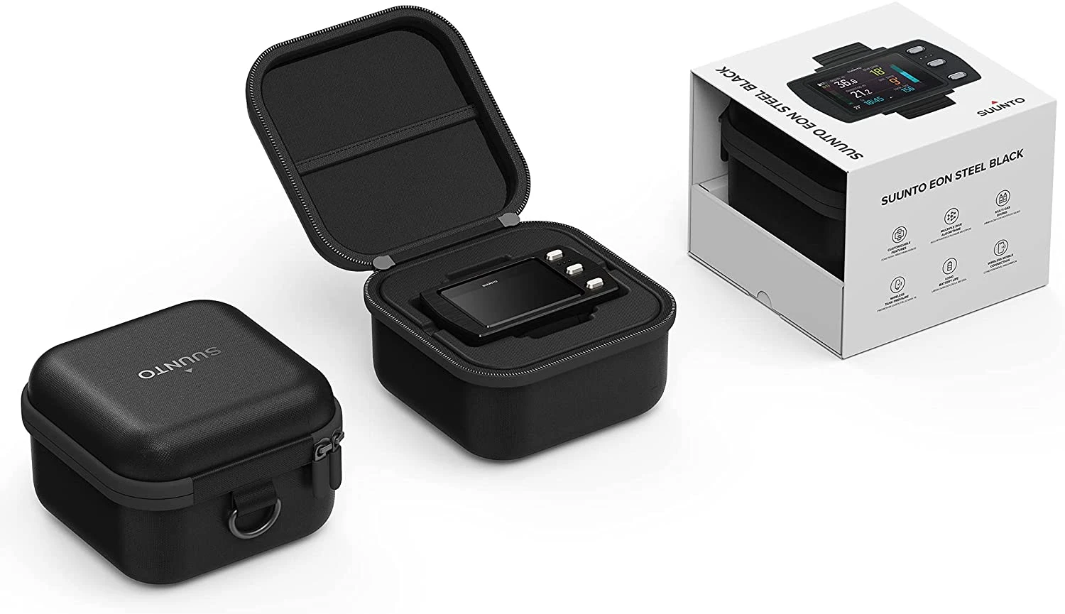 Suunto EON STEEL BLACK Tauchcomputer Mit Sender TANK POD 4 Suunto EON STEEL BLACK Tauchcomputer Mit Sender TANK POD – Bild 2