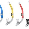 Mares ERGO FLEX Ventil Schnorchel -ActionSport Würzburg Shop ergoflexblau set