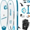 CRESSI ELEMENT ALL ROUND ISUP SET 10'2" SUP Stand Up Paddling Board -ActionSport Würzburg Shop na001032 element white blue 10 2