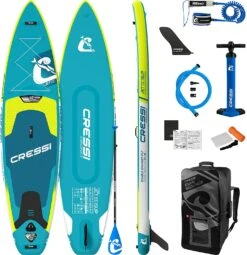 CRESSI JET CRUISE DC ISUP SET 11'2" Hydrodynamisch Form - Aufblasbares SUP