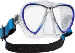 Scubapro SYNERGY TWIN Mit Comfort Strap Tauchmaske -ActionSport Würzburg Shop synergy twin clear blue silver